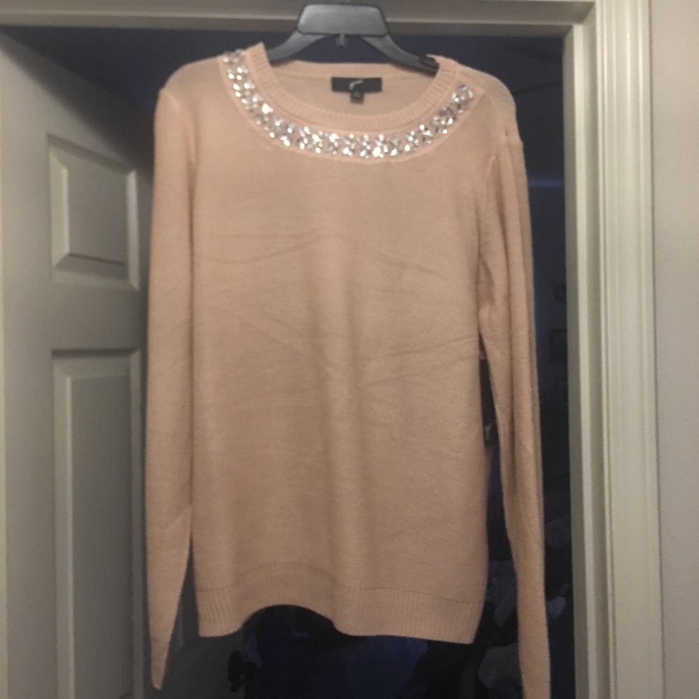 Jeweled sweater